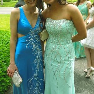 Blue Prom Dress